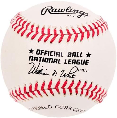 Jerome Walton autografirao službeni NL bejzbol u Chicagu Cubs SKU 210153 - AUTOGREMENA BASEBALLS
