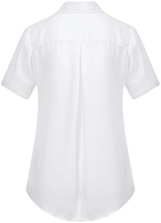 Prozračni kvadratni vrat Plus Veličina kratki rukav grafički duksevi ljetne majice za žene trendi Casual