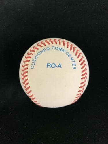 Rick Ferrell Red Sox senatori potpisali službeni al B. smeđi bejzbol W / hologram - autogramirani bejzbol