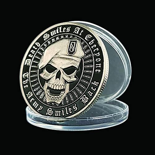 Sjedinjene Američke Države Beret Kolekcija lubanja Metalni novčić Držite američki kovanica