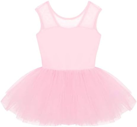 Feeshow Kids Girls Ballerin Ballet Dance Tutu haljina Leotard suknja za plesne haljine kostimi