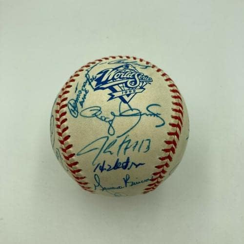 1999 New York Yankees W.S. TEAM CHAMPS potpisao je bejzbol Mariano Rivera PSA DNK - autogramirani bejzbol