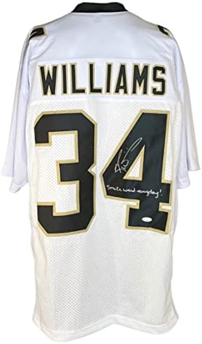 Ricky Williams Autogramirani potpisani upisani dres NFL New Orlean Saints JSA COA