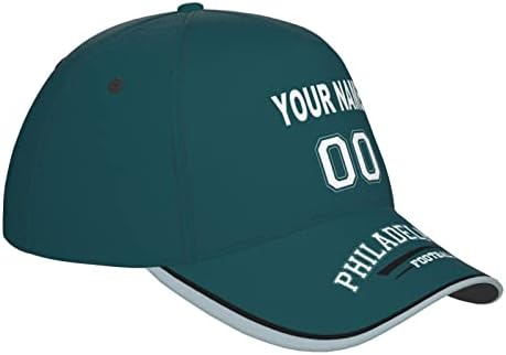 Cap Custom fudbalskih šešira sa bilo kojim imenom i brojem personaliziranim poklonima za muškarce Žene Fudbalski