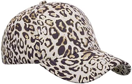 Moda Žene Muškarci Sport Leopard Print prozračna plaža Podesiva bejzbol kapa Hip Hop šešir Tata šeširi za
