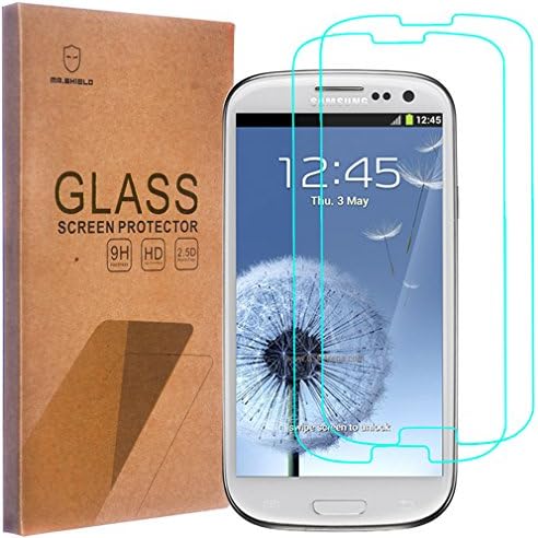Mr. štit [2-Pack] dizajniran za Samsung Galaxy S3 III [kaljeno staklo] zaštitnik ekrana sa doživotnom zamjenom