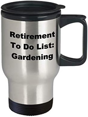 Vrtni vrtni škrta za popis za popis popis popis popis kava smiješna ideja poklona za penzioner vrtlar Novelty