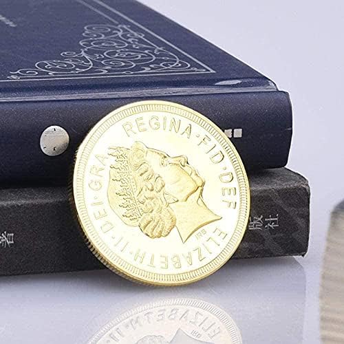 Challenge Coin Novo 2015 Britanski šerif s pozlaćenim kovanicama kraljice herojski vitez zmaj zmaj ubijaju