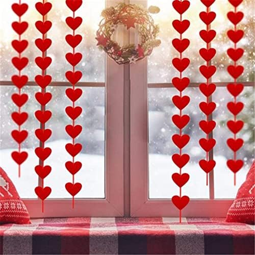 Jedan set dekora za Valentinovos Valentines Dan Banners String Hearts Valentines Dekoracija Romantičnih