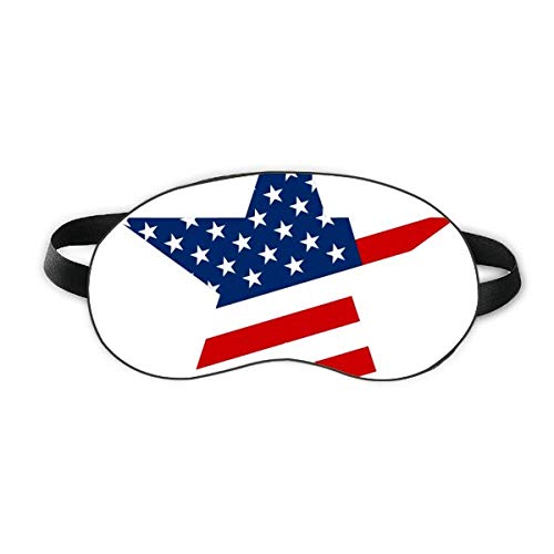 Amerika Star zastava SAD uzorak uzorak za spavanje Shield Shield Soft Night Shadeok pokrivač