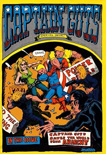 Vintage 1969 kapetan crijeva - izdanje br. 1 PRVI PRINT - stripa koja je stvorila Larry Welz - odrasli samo