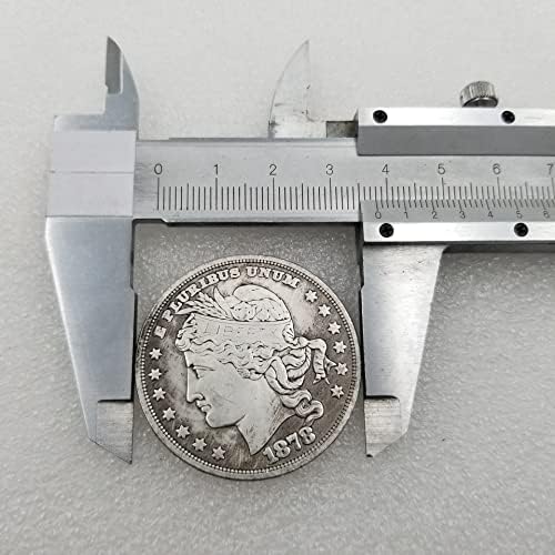 Qingfeng Starinski zanati 1878 Američki mesing srebrni dolar u dobi od srebra # 0113