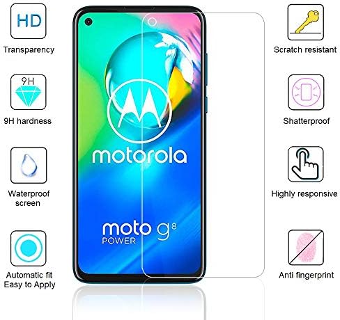 Tutetorna za Motorola Moto G8 Power/G Power / g Stylus zaštitnik ekrana, [3 pakovanje] [9h tvrdoća] [Visoka