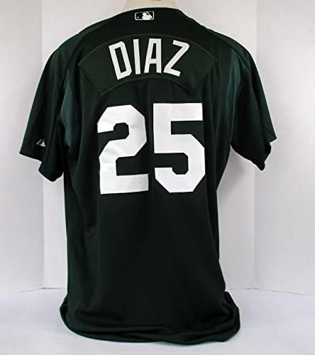 2003-04 Tampa Bay Devil Rays Matt Diaz 25 Igra izdana Zeleni dres BP ST 6712 - Igra Polovni MLB dresovi
