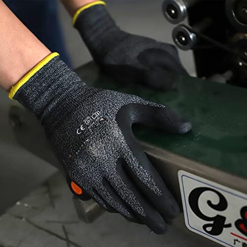 RAMHORN sigurnosne radne rukavice zaštitne industrijske rukavice otporne na nitrilne premaze pametne sigurnosne