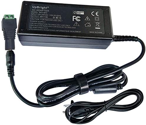 Upbright 24V AC / DC adapter kompatibilan sa Aiphone PS-2420UL PS-2420S PS-2420 audio video zapis za AX GT IM JM KB MC NEM ili NHX serija ABS plastična konstrukcija 24VDC 2A punjač za napajanje