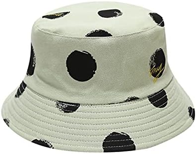 Šešir sa kantom za uniseks modne štampane kape sa dvostrukom stranom reverzibilni šeširi za sunce na otvorenom