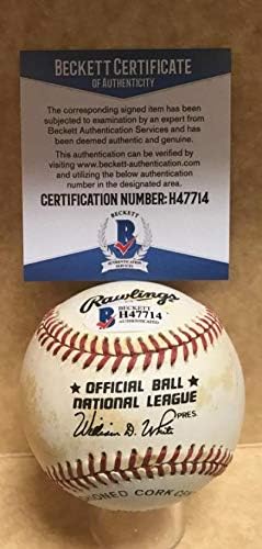 Willie Mays San Francisco Giants potpisali su autogramirani n.l. Bejzbol Beckett H47714