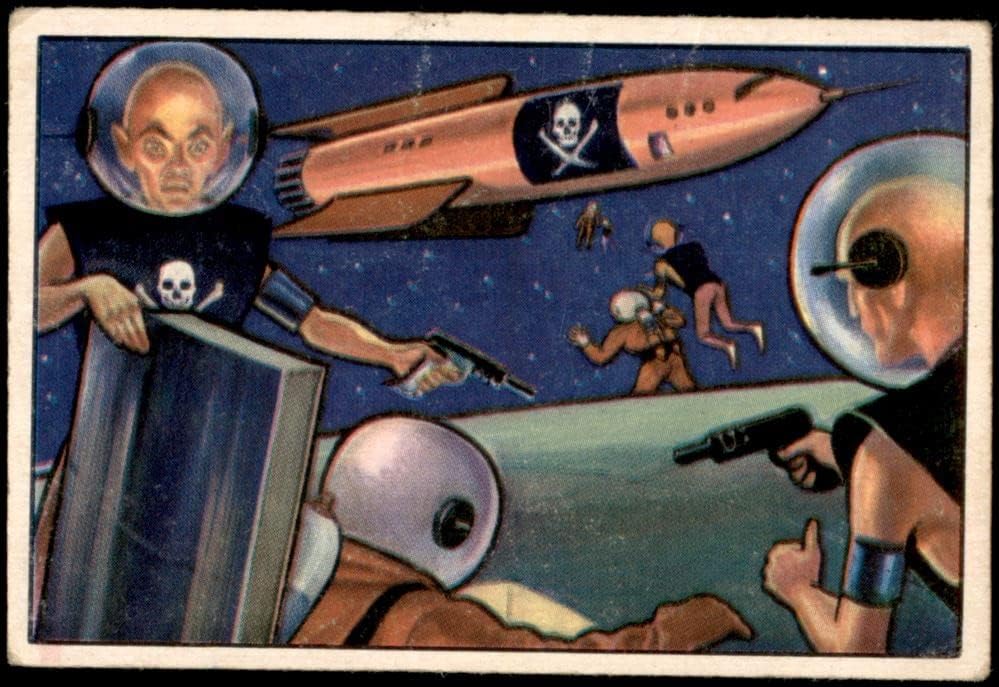 1951 Bowman # 67 zarobljen svemirskim gusarima VG