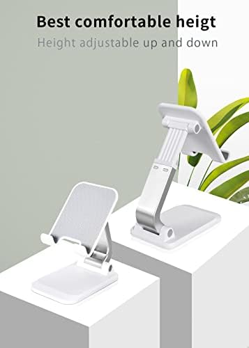SMHAWK stalak za mobitel, ugaoni vizinski nosač mobilnog telefona sa silikonskim jastukom za stol u potpunosti