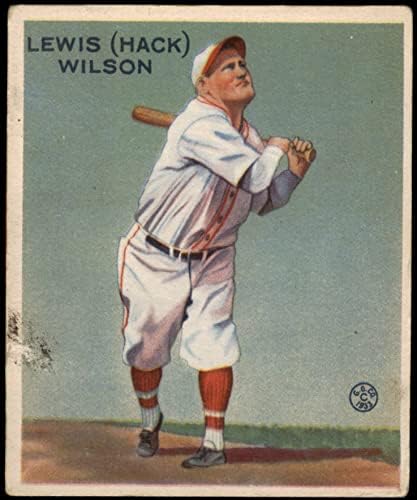 1933 Goudey # 211 Hack Wilson Brooklyn Dodgers VG Dodgers