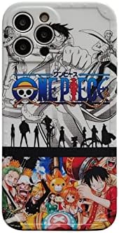 RNEDG COOLL futrola za iPhone Case Anime Comic za dječake i djevojke, za jednodijelno kolekciju Luffy Zoro