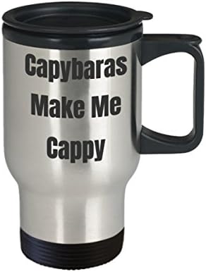 Capybara Travel Golf Coffees Funny poklon ideja od ljubitelja navijača Novost Joke Gag me učini kapppy