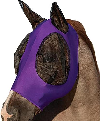 Maska za konjsku mušicu-elastična maska za konjsku mušicu | prozračna maska za konjsku mušicu sa ušima za konje