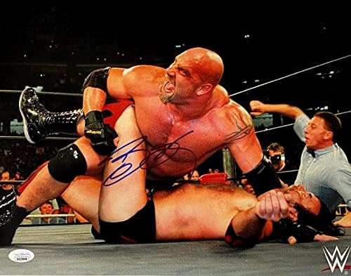 WWE Exclusive Bill Goldberg potpisao je autogramirano 11x14 photo JSA provjera identiteta br. 6 - Fotografirane