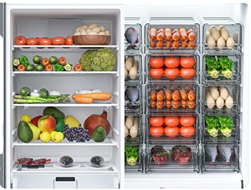 Aoof frižider kutija za čuvanje svežih fioka tipa providna kutija za čuvanje je pogodna za sortiranje hrane