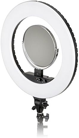 Fotodiox Selfie Starlite Vlog Pro svjetlo-crno 18in dvobojno LED prstenasto svjetlo za portret, fotografiju,
