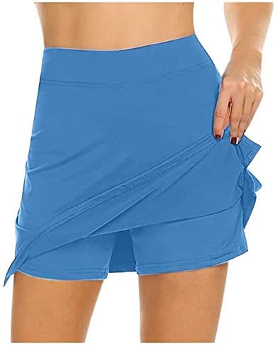 Honprad Skorts suknje za žene Dressing Plus veličine Nasled suknje Rad koji radi aktivna ženska lagana teniska