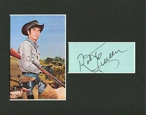 Robert Fuller vagon Trawboy Laramie Western Potpisan autogragram fotografija za fotografije - autogramirane