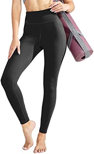 Mier ženske visoke struk joge kompresijske hlače Tummy Control Stretch Hikerske kratke hlače Atletski gamaši