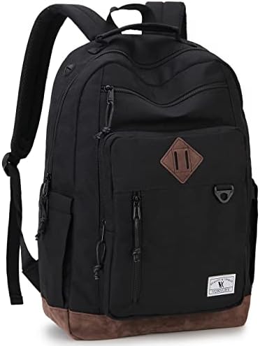 VX Vonxury ruksak za muškarce i žene, lagana torba za knjige s više džepova,klasični putni ruksak otporan na vodu
