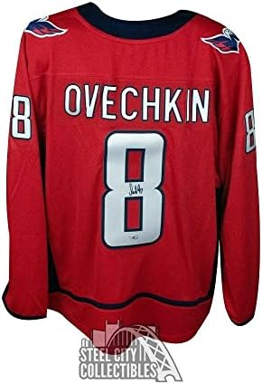 Kapitali za autogram Alexander Ovechkin Fanatics Breaking Hokejskog dresa Fanatika - autogramirani NHL dresovi