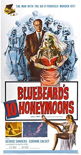 10 Bluebeardova 10 medenih mjeseci 1960-ih film 11 x17 inčni mini poster SM