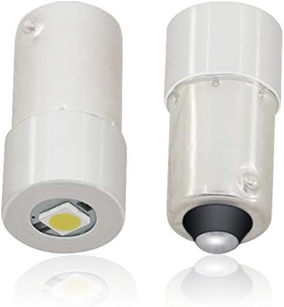 BA9S 1W 3V BA9 LED baklja farovi Mini lampa lampa lampa sijalica 2 ćelija C & amp; D