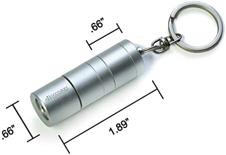 Diskretni držač za ključeve Privezak za ključeve prerušen u potpuno funkcionalnu Mini Led baterijsku lampu