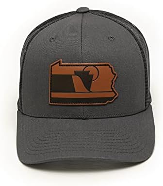 RepresentPA | Pennsylvania koža Patch šešir / kamiondžija Snapback kapa / država ponos / pa korijeni memorabilija | outdoor wear