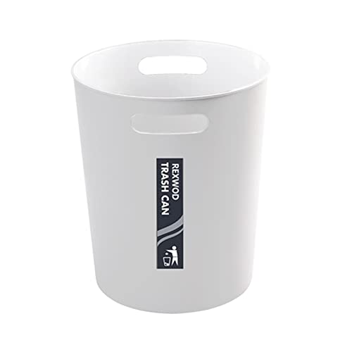 REXWOD mala kanta za smeće Wastebaske okrugla kanta za smeće od 1,5 Galona za malu prostornu uredsku spavaću
