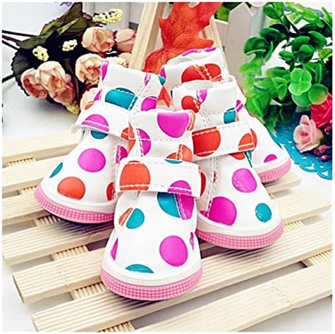 Lepsjgc Dots Vodootporne male cipele za kućne ljubimce Proljeće Jesenske čizme