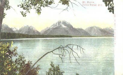 Teton asortiman, Wyoming razglednica