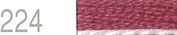 Lecien Japan 2512-224 Cosmo konac za vezenje pamuka, 8m, Skein Pink