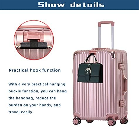Snažan i izdržljiv ojačani kofer, kolica za kolica, sa aluminijskim leguromnim okvirom i šarkama i kolicama,