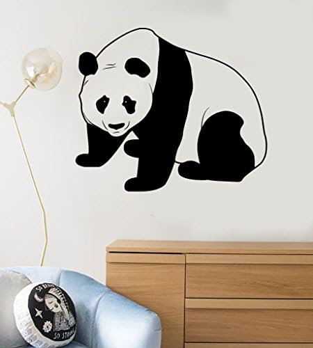 Wallstickers4You Veliki vinilni zid naljepnica Slatka panda medvjed dječje sobe Dječji naljepnice Tamno