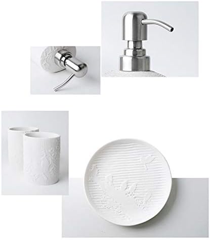 Dispenzer sapuna sa sapunom Četvorodijelni pješčani kamen kupaonica kupatilo kuhinjskog sudopera sapun za sastavljanje ručnog saniteta šampona za tuš kabine praznih bočica sapuna za kuhinju i kupatilo