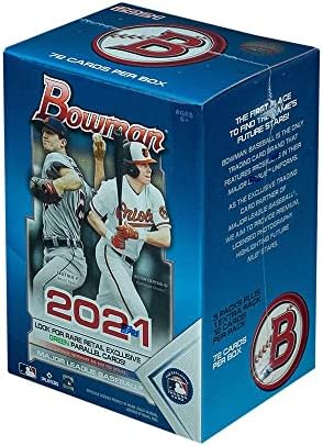 2021 Bowman Baseball 6 Pack Blaster 40-box futrola