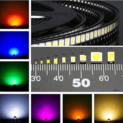 50kom zeleno svjetlo 0603 SMD LED superbright led asortiman Kit DIY