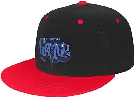 DUAHUAZAI Gamer Triangle Merch sportski šešir tvrdi puni poklopac Podesiva bejzbol kapa Unisex Bijela za